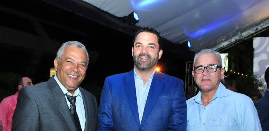 Fabio Cabral, Ricardo Jacobo y Rosendo Tavárez.