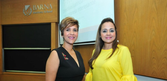 Lourdes Montás y Patricia Hernández.