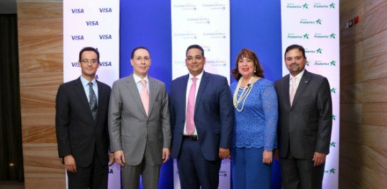 Juan José Jansen, Hampton Castillo, Felipe Cobos, Trina Blandino y Juan Vilchez.