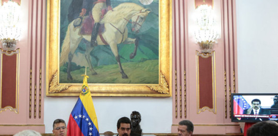 Mediación. Fernández preside una comisión especial mediadora, entre el gobierno de Venezuela y la oposición.