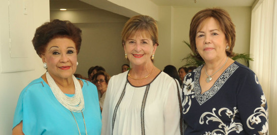 Liliana Llaverías, Martha Guerra y Sarah Brugal.