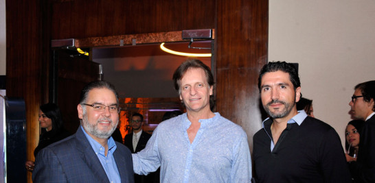 Raúl Rodríguez, Marco Franco y Alejandro Cleves.