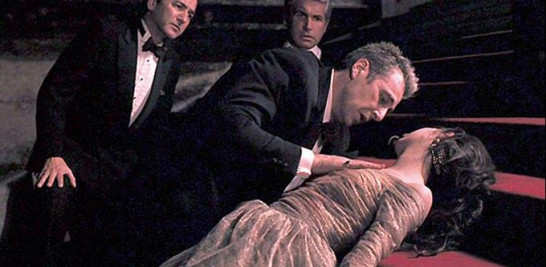 Protagonistas. Sofía Coppola (arriba) y debajo la escena de su muerte.