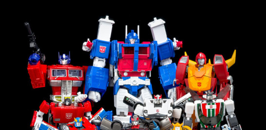 Juguetes. Los juguetes "Transformers" de la marca Hasbro.