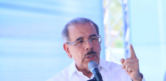Obras. El presidente Danilo Medina defendió ayer el programa de obras que ejecuta su gobierno, especialmente en el sector educativo.