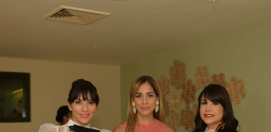 Aniuska Sánchez, Carolina Berroa y Lorraine Morales.