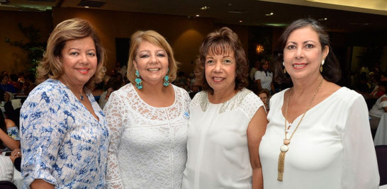 Milagros Reyes, Nancy Pérez, Nancy De Pool y Olga Padilla.