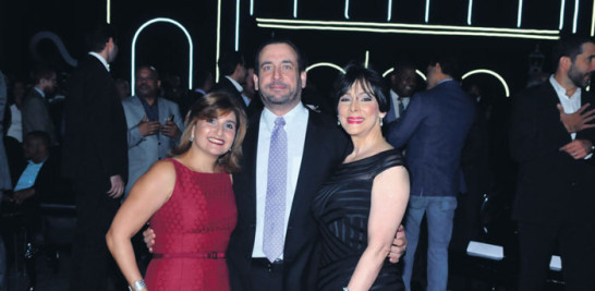 Martha Estrella, Sergio Bisonó y Lissette Rodríguez.