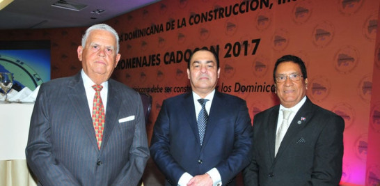 Rafael Bisonó, Diego Hugo de Moya y Carlos Bello Félix.