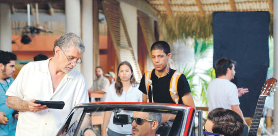 Rodaje. La comedia, dirigida por Luis Eduardo Reyes, se filmó en locaciones de Punta Cana.