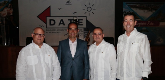 Eduardo Grullón, Hakim Boubazine, Juan Lehoux y Juan Manuel Martín Oliva.