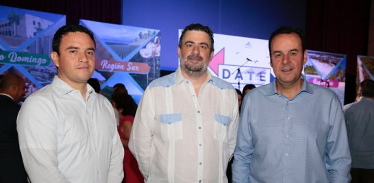 Jairo Isaza, Xavier Pacios y Carlos Salazar.