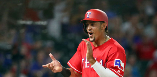 Ronald Guzmán ha mostrado su poder con seis jonrones para los Rangers de Texas.