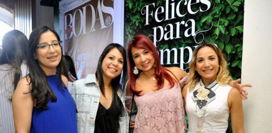 Anibelka López, Anabel Santana, Laura Díaz y Gipsy Guilliani.