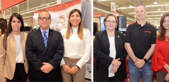 María de Lourdes Herrera, Luis M. Pérez y Natividad Contreras. 2- Vicky Malla, Ignacio Carrión y Gisselle Muñoz