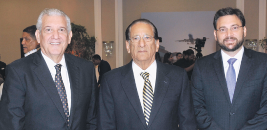 Jesús Emilio Perrotta, Rafael Tavares y Carlos Rodríguez.