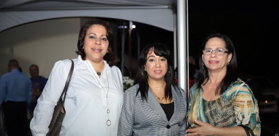 Gina Estrella Ramia, Belkis Mercado y Rosa Ureña.