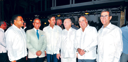 José Monegro, Sigfrido Pared Pérez, Manuel Estrella, Hipólito Mejía, Juan José Arteaga y Carlos Díaz Morfa.