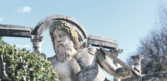 Detalles. Muchas de las estatuas y esculturas levantadas en la villa de Adriano se encuentran hoy distribuidas en diversos museos.