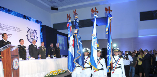 Desfile. Los Auxiliares Navales trabajan siempre en coordinación de la Armada de República Dominicana.