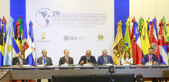 Evento. El empresario José Luis Corripio Estrada (Pepín) participó en la XIII Reunión Interamericana de Autoridades Electorales de la OEA.
