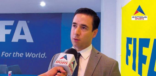 Marcos Leal estuvo en el país inspeccionando la situación del fútbol dominicano de parte de la FIFA y de la Concacaf.