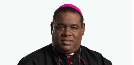 Iglesia. Jesús Castro, obispo auxiliar de la diócesis de Santo Domingo.