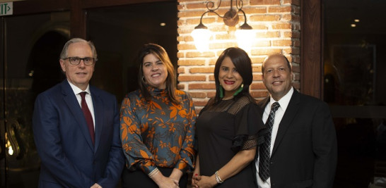 David Fernández, Margarita García, Diana Ortega y Alain Astacio.