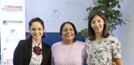 Laura Pichardo, Aura Suberví y Yasmín Soto.