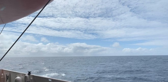 Vista del Pasaje de Drake, que separa a América del Sur de la Antártida, y es conocido porque su navegación es una de las más desafiantes del planeta. EFE