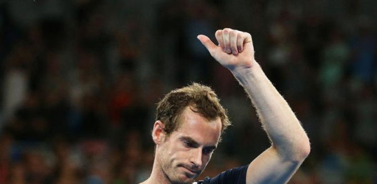 Emotivo. Andy Murray se despide la concurrencia tras caer en cinco sets ante Roberto Bautista.