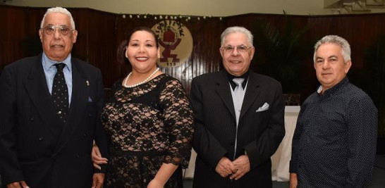 Cesar Heyaime, Cecilia Heyaime, Luis Manuel Brea y Manuel Peña.