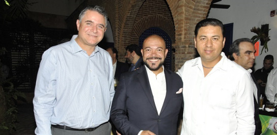 Ricardo Gómez, Arnulfo Valdivia y Daniel Gómez.