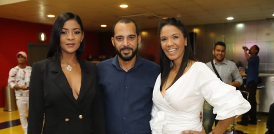Lady Álvarez, José Espaillat y Carolina Tejada.