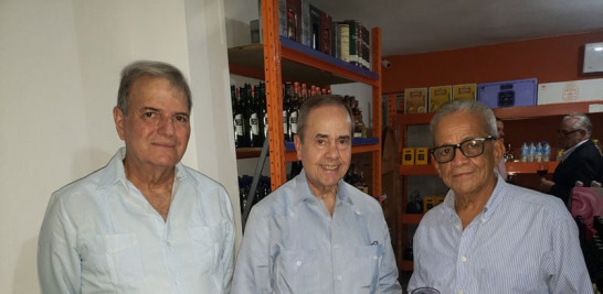 Gerónimo Martínez, Andrés Pastoriza y Donaldo Gómez.