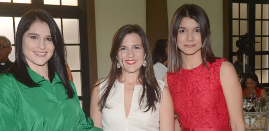 Stephanie Grullón, Melissa Gutiérrez y María del Pilar Messina. JOSÉ ALBERTO MALDONADO/LISTÍN DIARIO