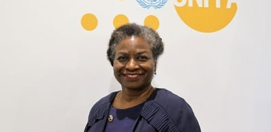 Natalia Kanem, directora del Fondo de Población de Naciones Unidas (UNFPA). Foto: EFE