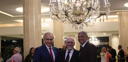 Fidel López, Eduardo Villanueva y José Antonio Molina. ARCHIVO / LD