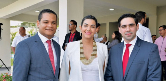 Juan Carlos Padilla, Michelle Sadhalá y Luis Miguel Vásquez.
