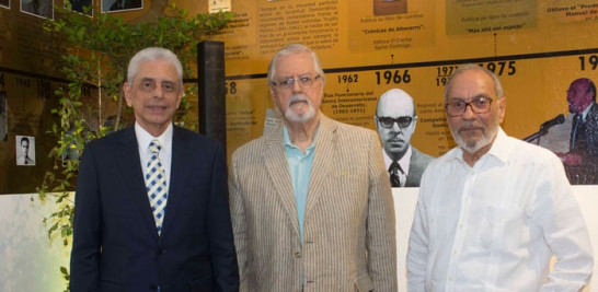 Mariano Mella, José del Castillo y Dennis Simó.