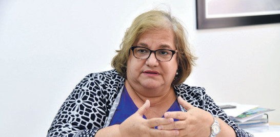 Sara Menéndez, oficial de Supervivencia, Desarrollo Infantil, VIh y Sida de Unicef. VÍCTOR RAMÍREZ/LISTÍN