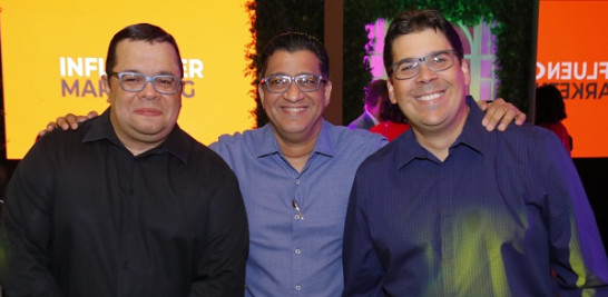 Rafael Fernández, Freddy Calero y José Luis Ravelo.