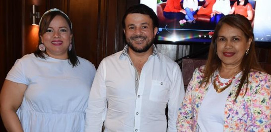 Sinthia Sánchez, Juan Thomas y Yamira Taveras