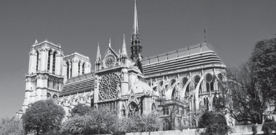 Después del incendio que afectó la catedral, en abrii de este año, las autoridades francesas decidieron reconstruirla y para ello llamaron a concurso. FOTOS TOMADA DEL FACEBOOCK DEL PROFESIONAL