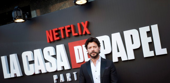 El actor Álvaro Morte a su llegada a la presentación de la tercera temporada de la serie "La Casa de Papel". EFE/Luca Piergiovanni.