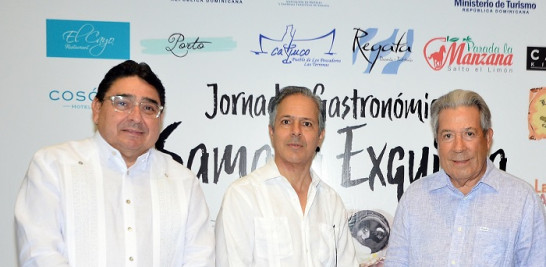 Miguel Calzada, Carlos Estévez y Rafael Blanco Canto.