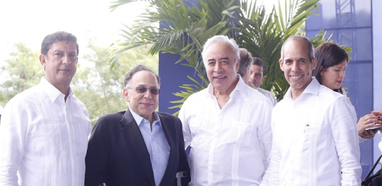 Manuel Estrella, Celso Marranzini, Félix García y Edwin de los Santos.