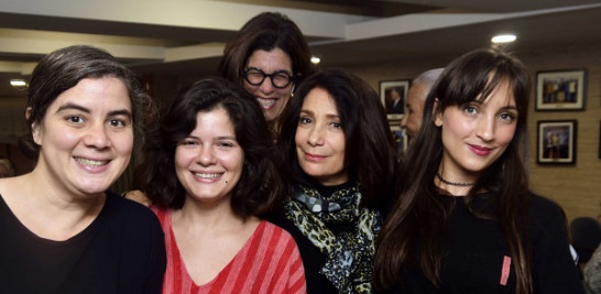 Laura Guerrero, Isabel Benedetti, Amelia Pereyra, Ines Tolentino y Clara Engelmann.