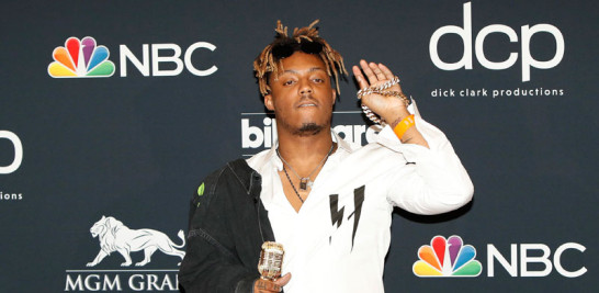 Juice WRLD, nombrado en mayo el principal artista nuevo en los Premios Billboard 2019, vivía en un suburbio de Chicago, donde había sobresalido. AP