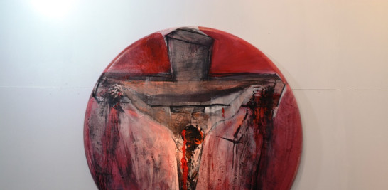 Crucifixión (2019), de Omar Medina.